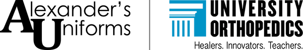 Alexander's Uniforms | University Orthopedics logo