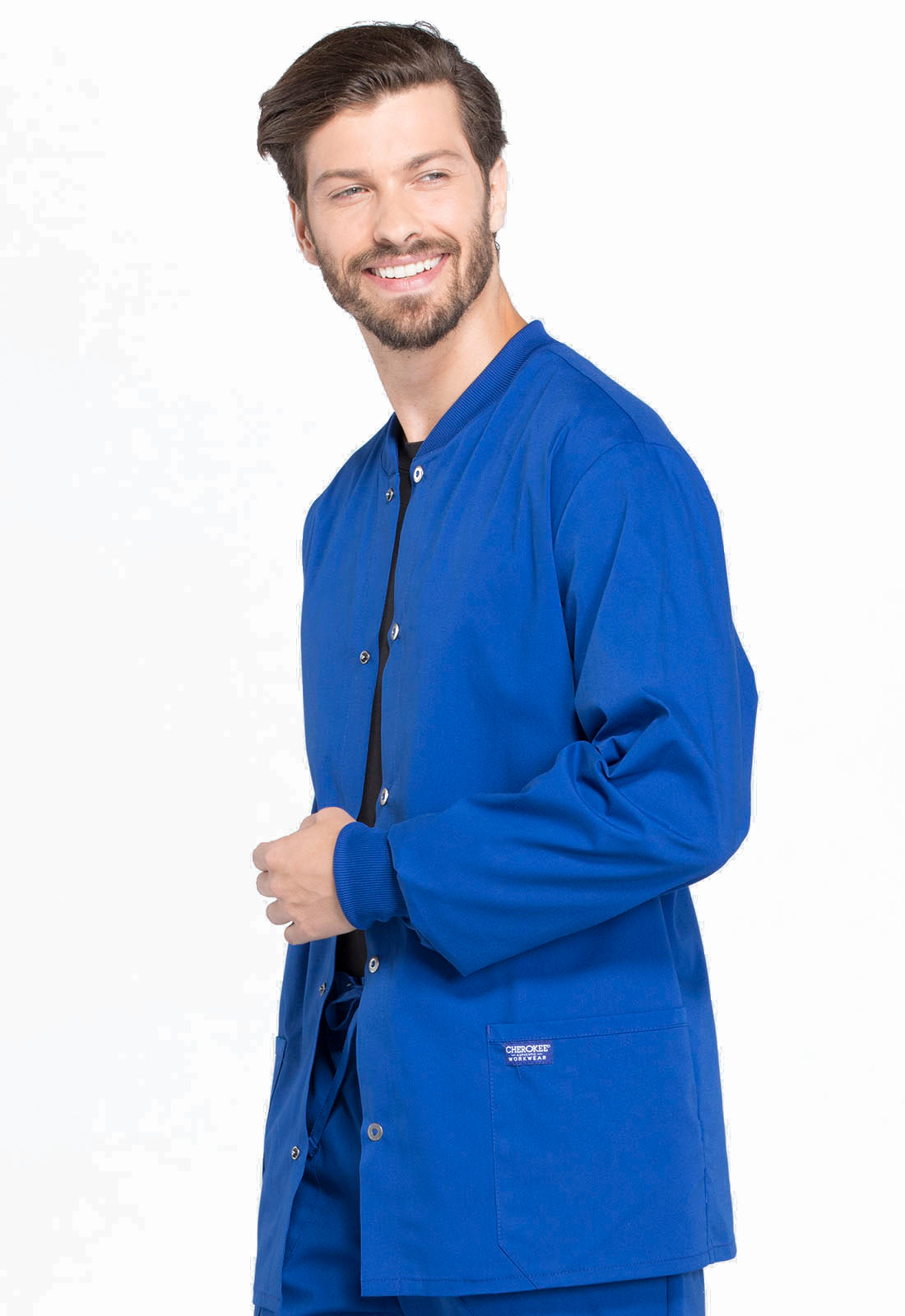 WW360 Men's Ultra Soft 3-Pocket Snap-Front Jacket w/ University Orthopedics Logo
