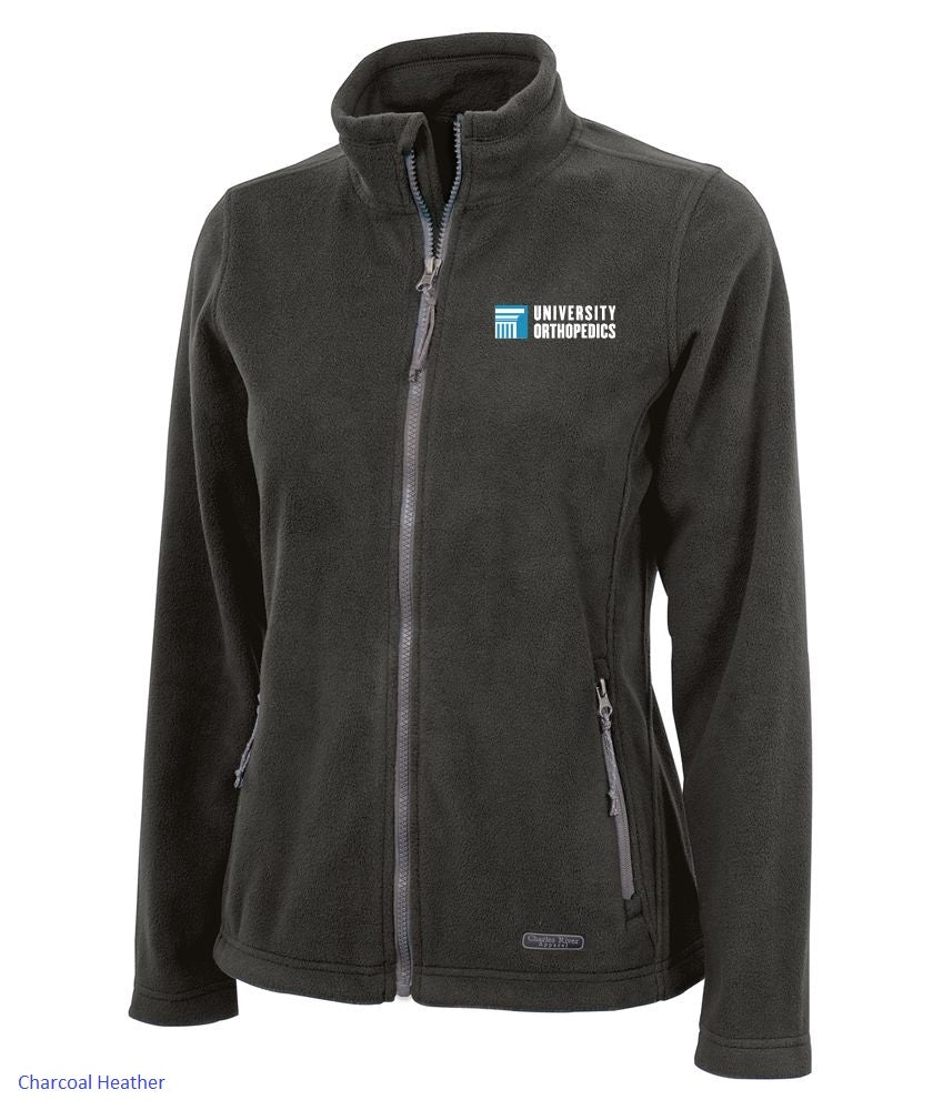 5250 Women's Boundary Fleece Jacket w/ University Orthopedics Logo