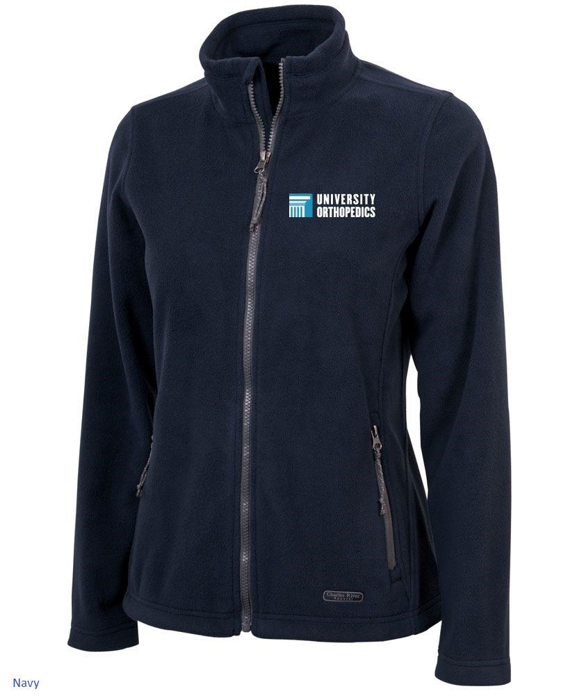 5250 Women's Boundary Fleece Jacket w/ University Orthopedics Logo