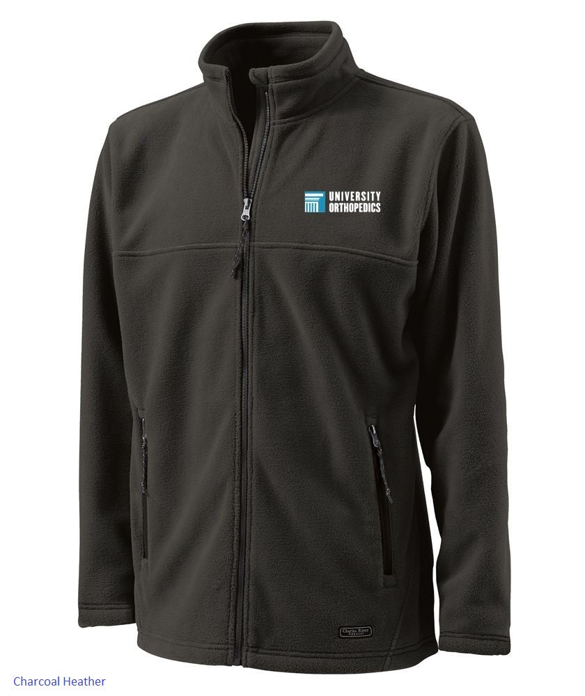 9150 Men's Boundary Fleece Jacket w/ University Orthopedics Logo
