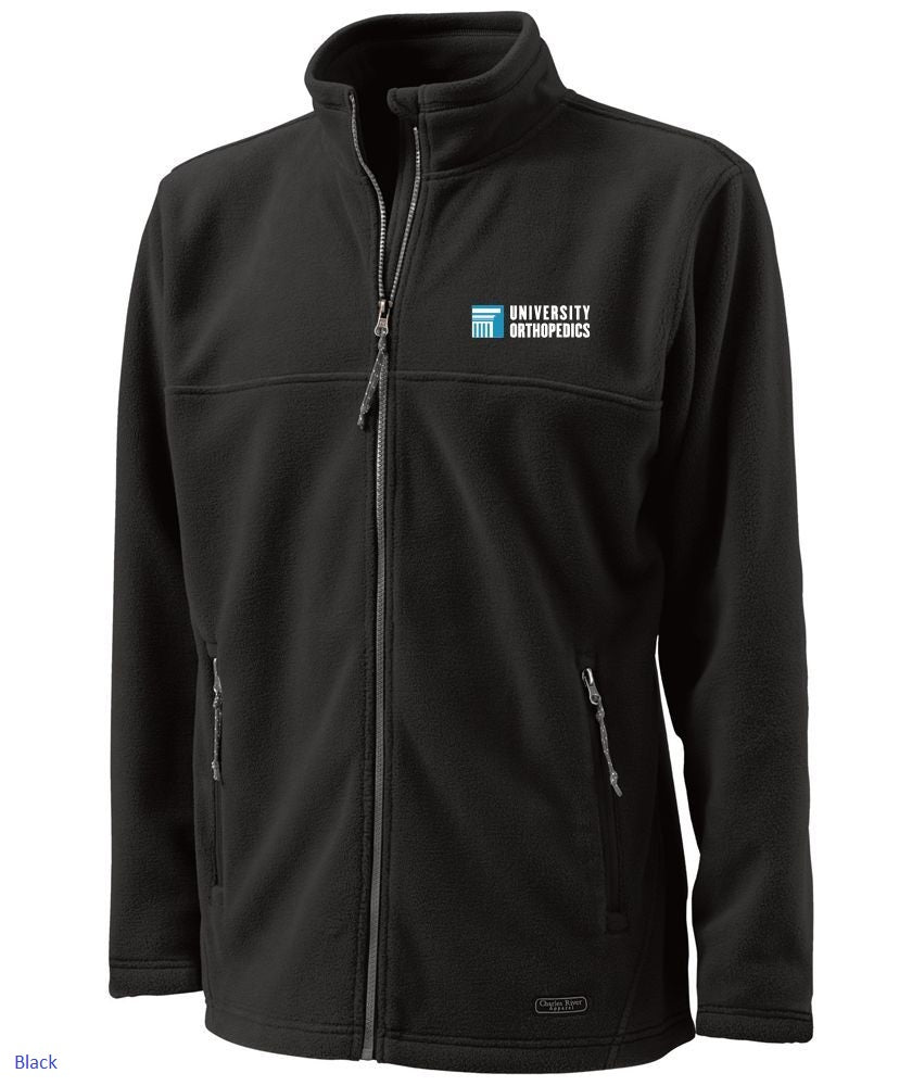 9150 Men's Boundary Fleece Jacket w/ University Orthopedics Logo