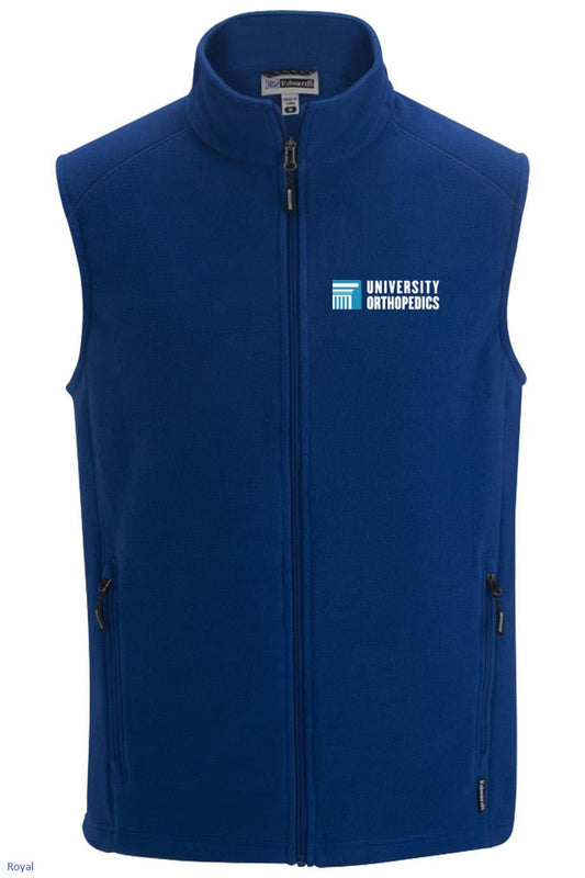 3455 Men's Mircrofleece Vest w/ University Orthopedics Logo