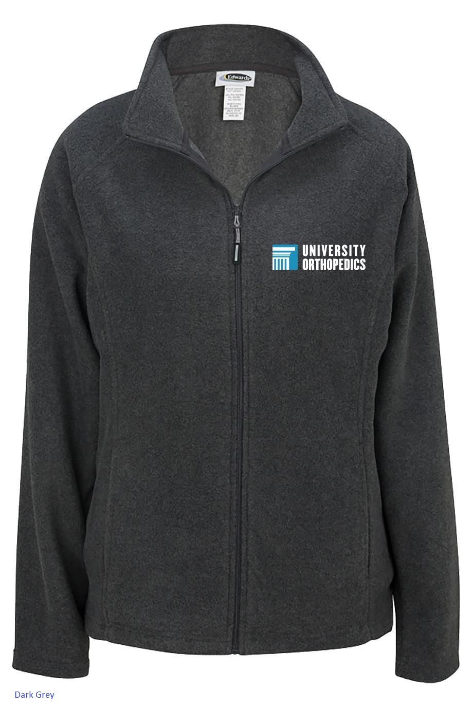 6450 Women's Microfleece Jacket w/ University Orthopedics Logo