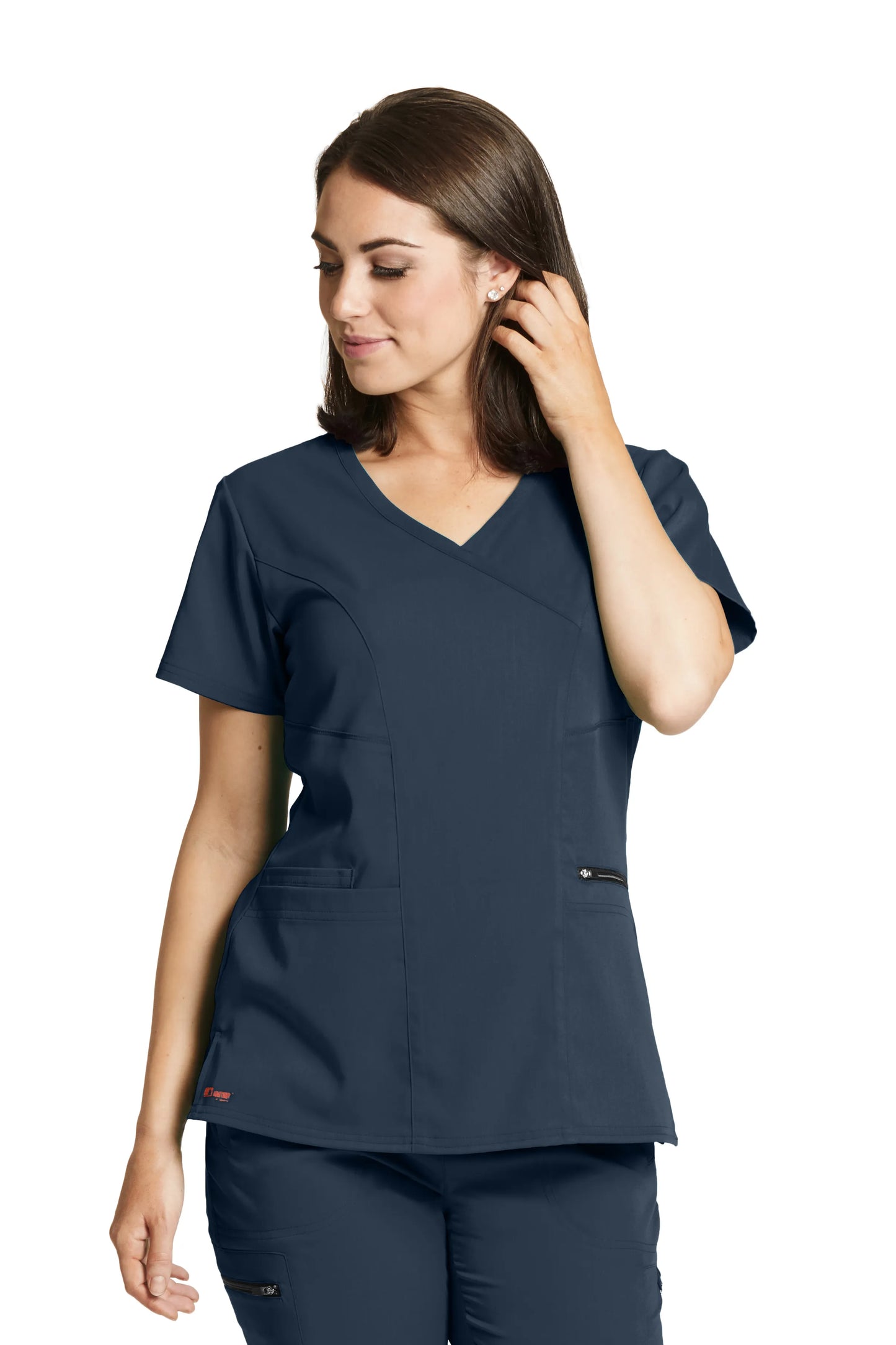 GRST001 Kim Top Steel w/ University Orthopedics Logo