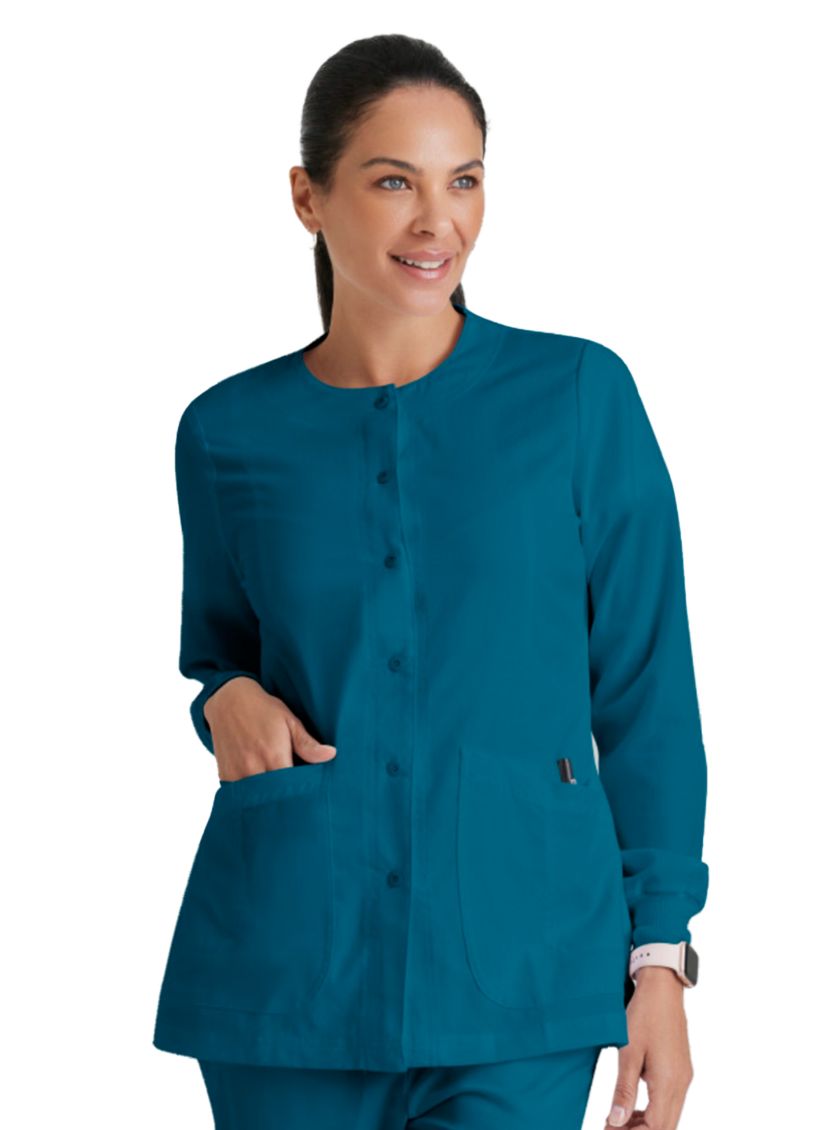 4450 Jamie Scrub Jacket Bahama w/ University Orthopedics Logo